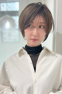 切りっぱなしボブエアリーロング美髪ピンクブラウン[大宮] - Lond enika 大宮掲載