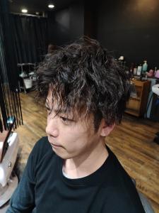 ツイストパーマ　センターパート - NAP hair &Nalow homme掲載