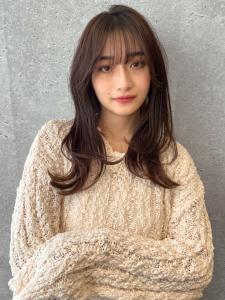 三軒茶屋_レディース_ロング_コテ巻き_デジタルパーマ_小顔 - HAIR & MAKE EARTH 三軒茶屋店掲載