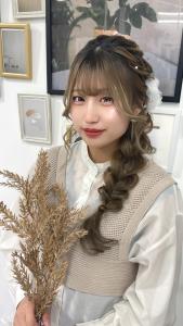 ルーズな編みおろし - hair make studio JEWEL掲載