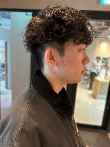 フェードカット　マッシュ　ツイストスパイラル　メンズパーマ - Men's Salon bloc掲載