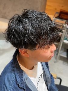 マッシュショート　ツイストスパイラルパーマ　短髪　爽やか - Men's Salon bloc掲載
