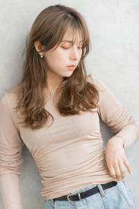 【BALMY なんば】シースルーロングレイヤースタイル - 【完全個室サロン】BALMY by S.BROOM 難波店掲載