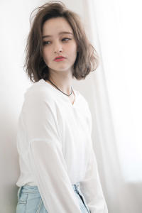 【BALMY なんば】ゆるふわボブ×ラフスタイル - 【完全個室サロン】BALMY by S.BROOM 難波店掲載