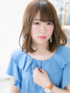 小顔フェミニン♪ゆるふわくせ毛風カール　アッシュオリーブ - mod's hair【モッズヘア】越谷/越谷西口店掲載