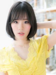 愛され★黒髪＆前下がり★モテストレート　グレージュカラー - mod's hair【モッズヘア】越谷/越谷西口店掲載