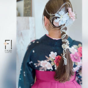 hairmake&nail F PLUS！× 袴ヘア - hairmake&nail F PLUS！掲載
