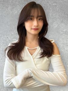 三軒茶屋_レディース_ロング_コテ巻き_くびれ巻き_韓国巻き - HAIR & MAKE EARTH 三軒茶屋店掲載