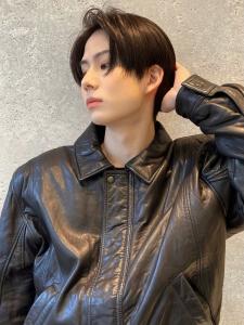 三軒茶屋_メンズ_ショート_マッシュ_センターパート_黒髪 - HAIR & MAKE EARTH 三軒茶屋店掲載