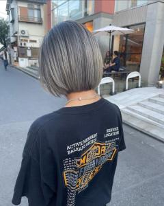 切りっぱなしボブ エアリーロング 美髪 ピンクブラウン - ARCANA 明治神宮前 表参道 原宿掲載