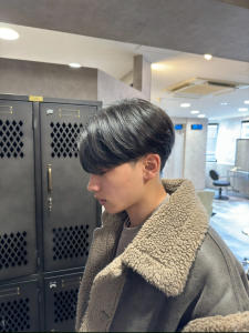 2way マッシュ　センターパート - LAYZ MEN’S DESIGN掲載