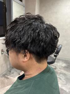 波巻きマッシュパーマ　 - LAYZ MEN’S DESIGN掲載