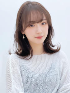 韓国ミディアムレイヤー大人かわいい20代30代40代２WAY - Euphoria 銀座【ユーフォリア ギンザ】掲載