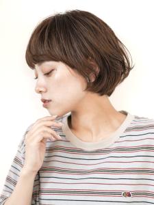 大人女性におすすめ丸みショート