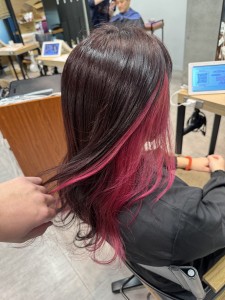 インナーカラー　レッド - ECLART Reala 藤沢店掲載