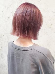 【Flor_戸塚】*外はねボブ＋ラズベリーピンクベージュ* - Flor_戸塚掲載