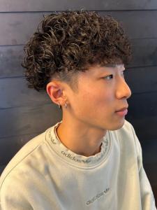 マッシュパーマ　プードルパーマ　マッシュショート - THIS IS BARBER 2nd掲載