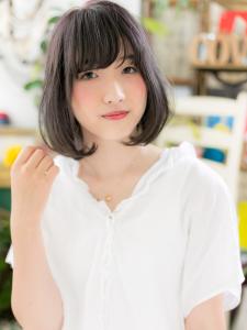 大人かわいい♪ひし形ミディアムスタイル　ボブパーマ - COVER HAIR & SPA bliss 浦和西口店【カバー ヘア アンド スパ ブリス】掲載