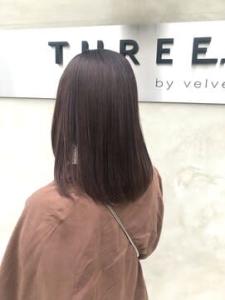【THREE...by velvet】髪質改善縮毛矯正☆ - THREE...by velvet掲載