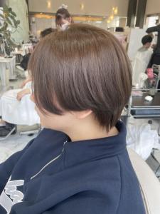 丸みショート＆アッシュブラウン - HEARTS hair's五日市店掲載