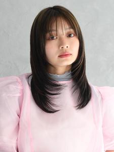 レイヤー×ストレートセミロング - HAIR & MAKE EARTH 小松店掲載