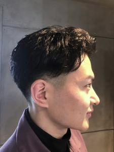 スキンフェード　ツーブロック　ダウンパーマ - THIS IS BARBER掲載
