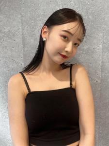三軒茶屋_レディース_ストレート_ウェット_セミロング_小顔 - HAIR & MAKE EARTH 三軒茶屋店掲載