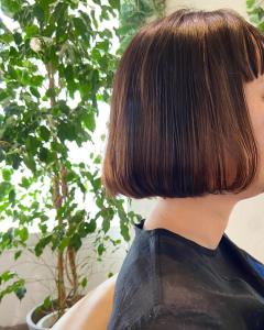 ～大人女性の毛先1カールボブ～ - 福岡 オーガニックカラー miroa掲載