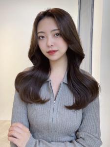 韓国風ヘアスタイル、縮毛矯正でコテOK - 縮毛矯正・髪質改善 FORTE Lei 青山掲載