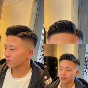 サイドパート×スキンフェード - MEGURO BARBER SHOP 6PPONGI 目黒六掲載