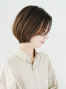 大人丸みショート