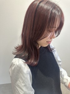 ～艶感ピンクブラウン～ - 全席個室型美容室 GALLARIA Elegante各務原店掲載