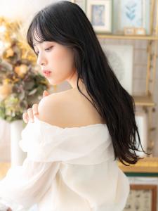 韓国風ロングゆるふわカールグレージュカラー　レイヤーロング - COVER HAIR bliss 大宮西口店【カバー ヘア ブリス】掲載