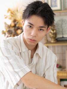 アップバング刈り上げ黒髪オーガニックカラー　ネイビーブラック - COVER HAIR bliss 大宮西口店【カバー ヘア ブリス】掲載