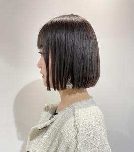 コンパクトボブ - 半個室型美容室 Sourire 和白店掲載
