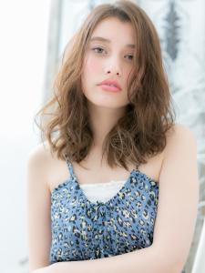 外国人風小顔バレイヤージュエアリーミディ　ヘルシースタイル - mod's hair 越谷西口店【モッズヘア】掲載