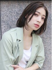 ambiente×ミディアム外はねボブ  　大人かわいいボブ - ambiente掲載