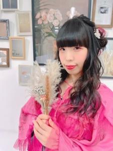 サイドハーフお団子 - hair make studio JEWEL掲載