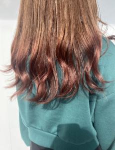 グラデーションピンク - Hairsβ掲載