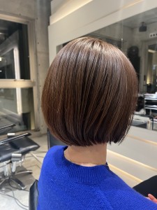 【RISK 飛澤】可愛いボブスタイル　ショート　丸みシルエッ - HAIR DESIGN RISK掲載