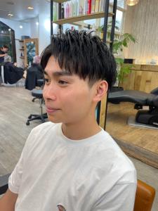 メンズカット爽やか刈り上げツーブロマッシュ学生社会人 - Dijon 髪質改善×ダブルカラー×縮毛矯正 渋谷 原宿 表参道【ディジョン】掲載