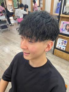 メンズカット爽やかマッシュ刈り上げマッシュ波巻きパーマ - Dijon 髪質改善×ダブルカラー×縮毛矯正 渋谷 原宿 表参道【ディジョン】掲載