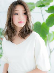 大人フェミニン☆エアリ-かきあげロング - 仙台 美容室 loki 髪質改善 個室サロン4月 OPEN掲載