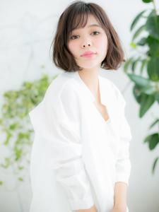 【仙台 loki】シースルー前髪×大人なふわふわボブ - 仙台 美容室 loki 髪質改善 個室サロン4月 OPEN掲載