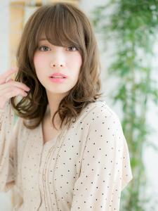オリーブグレージュの抜け感くびれミディ - 仙台 美容室 loki 髪質改善 個室サロン4月 OPEN掲載