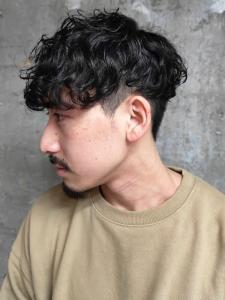 刈り上げ　ツイストスパイラルパーマ　スペインカール　爽やか - MEN'S SALON alfRed 平針店掲載