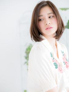 ショコラグレージュでワンカールセミディ - 仙台 美容室 loki 髪質改善 個室サロン4月 OPEN掲載