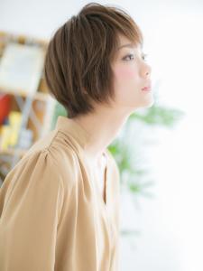 ふんわりマッシュショートミニウルフ - 仙台 美容室 loki 髪質改善 個室サロン4月 OPEN掲載