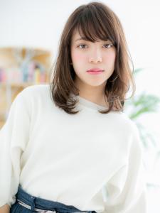 ショコラベージュでストカールロングボブ - 仙台 美容室 loki 髪質改善 個室サロン4月 OPEN掲載