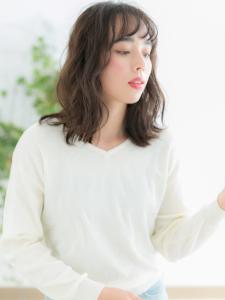 フェザーバング×大人ガーリーウェーブ - 仙台 美容室 loki 髪質改善 個室サロン4月 OPEN掲載